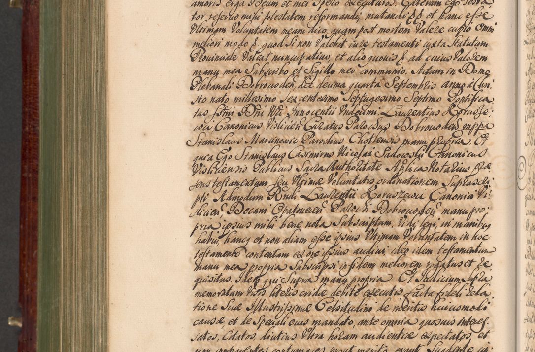 Zdjęcie nr 1159 dla obiektu archiwalnego: Acta actorum episcopalium R. D. Andreae Trzebicki, episcopi Cracoviensis et ducis Severiae a die 29 Maii 1676 ad 1678 inclusive. Volumen VII