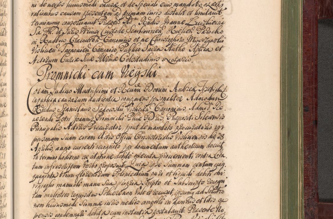 Zdjęcie nr 1154 dla obiektu archiwalnego: Acta actorum episcopalium R. D. Andreae Trzebicki, episcopi Cracoviensis et ducis Severiae a die 29 Maii 1676 ad 1678 inclusive. Volumen VII