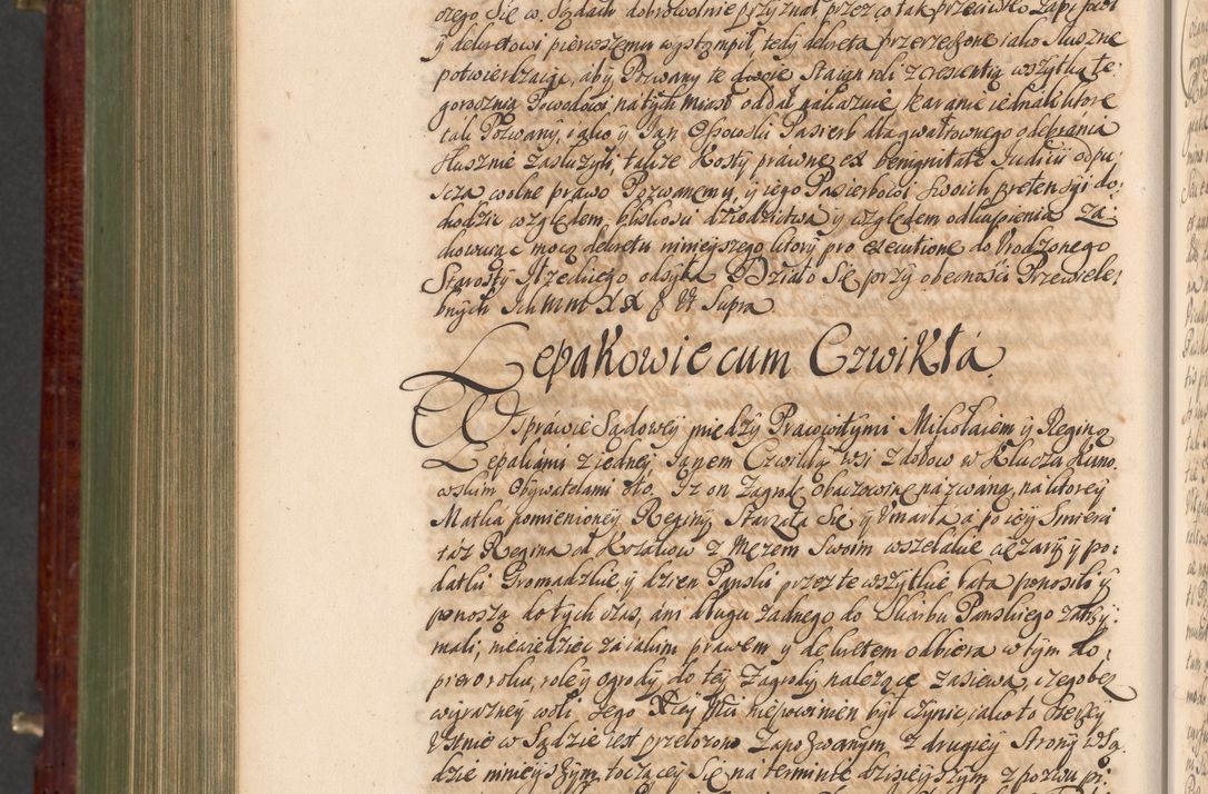 Zdjęcie nr 1151 dla obiektu archiwalnego: Acta actorum episcopalium R. D. Andreae Trzebicki, episcopi Cracoviensis et ducis Severiae a die 29 Maii 1676 ad 1678 inclusive. Volumen VII