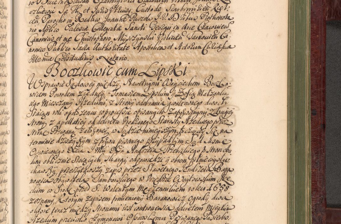 Zdjęcie nr 1150 dla obiektu archiwalnego: Acta actorum episcopalium R. D. Andreae Trzebicki, episcopi Cracoviensis et ducis Severiae a die 29 Maii 1676 ad 1678 inclusive. Volumen VII