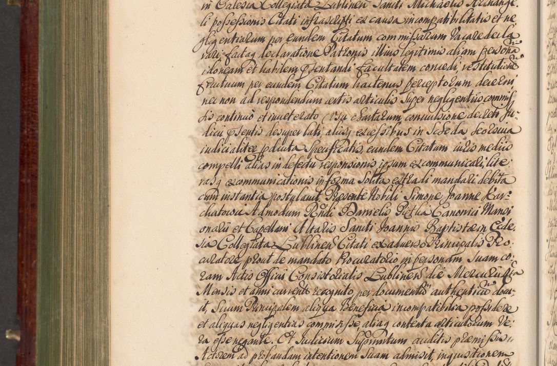 Zdjęcie nr 1147 dla obiektu archiwalnego: Acta actorum episcopalium R. D. Andreae Trzebicki, episcopi Cracoviensis et ducis Severiae a die 29 Maii 1676 ad 1678 inclusive. Volumen VII