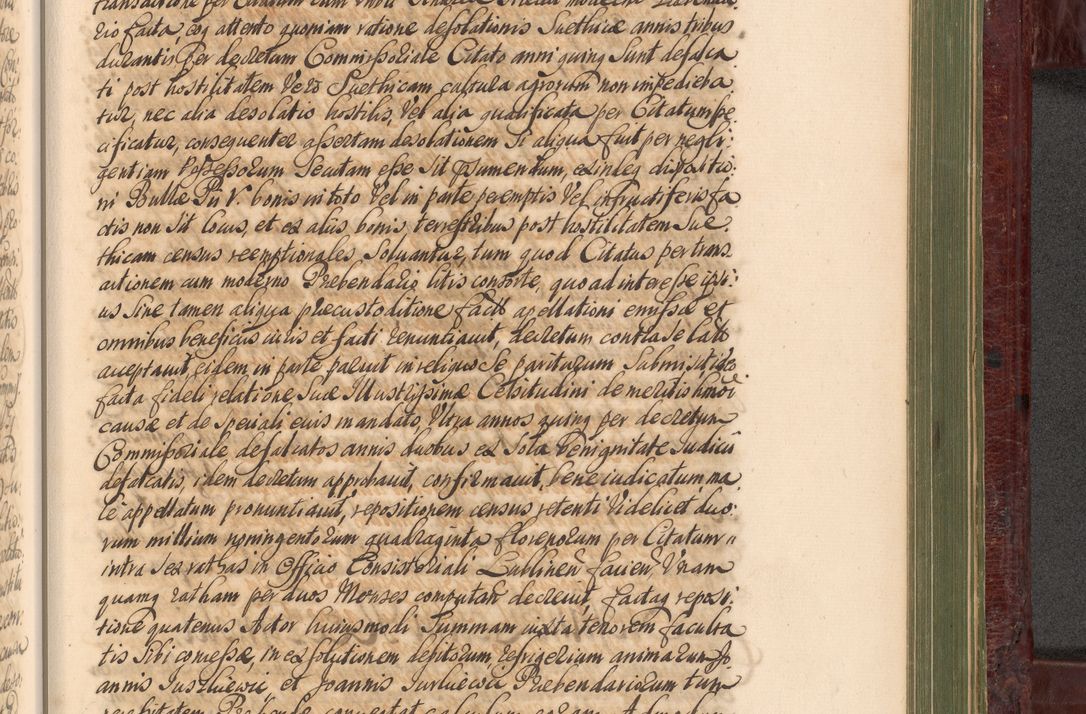 Zdjęcie nr 1144 dla obiektu archiwalnego: Acta actorum episcopalium R. D. Andreae Trzebicki, episcopi Cracoviensis et ducis Severiae a die 29 Maii 1676 ad 1678 inclusive. Volumen VII