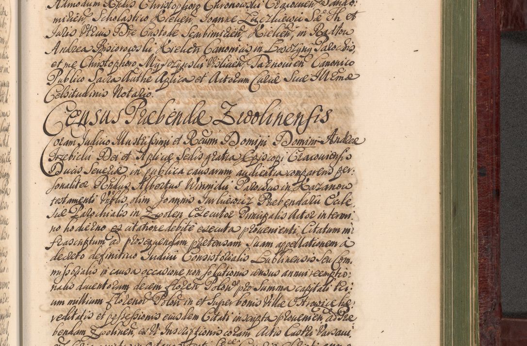 Zdjęcie nr 1142 dla obiektu archiwalnego: Acta actorum episcopalium R. D. Andreae Trzebicki, episcopi Cracoviensis et ducis Severiae a die 29 Maii 1676 ad 1678 inclusive. Volumen VII