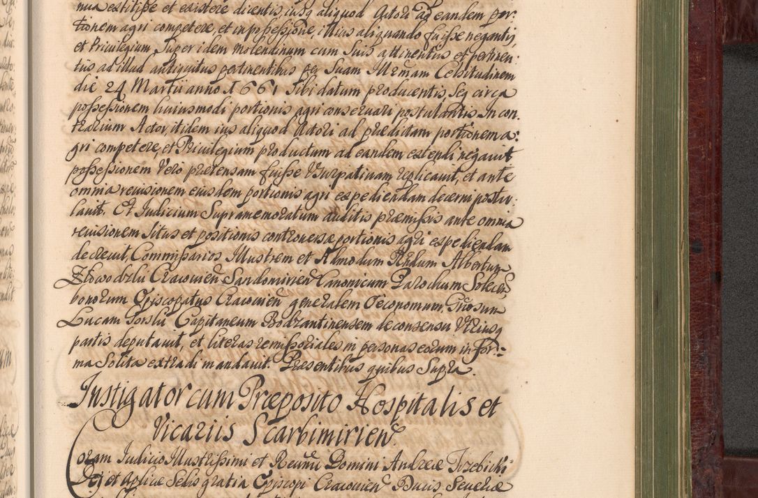 Zdjęcie nr 1136 dla obiektu archiwalnego: Acta actorum episcopalium R. D. Andreae Trzebicki, episcopi Cracoviensis et ducis Severiae a die 29 Maii 1676 ad 1678 inclusive. Volumen VII
