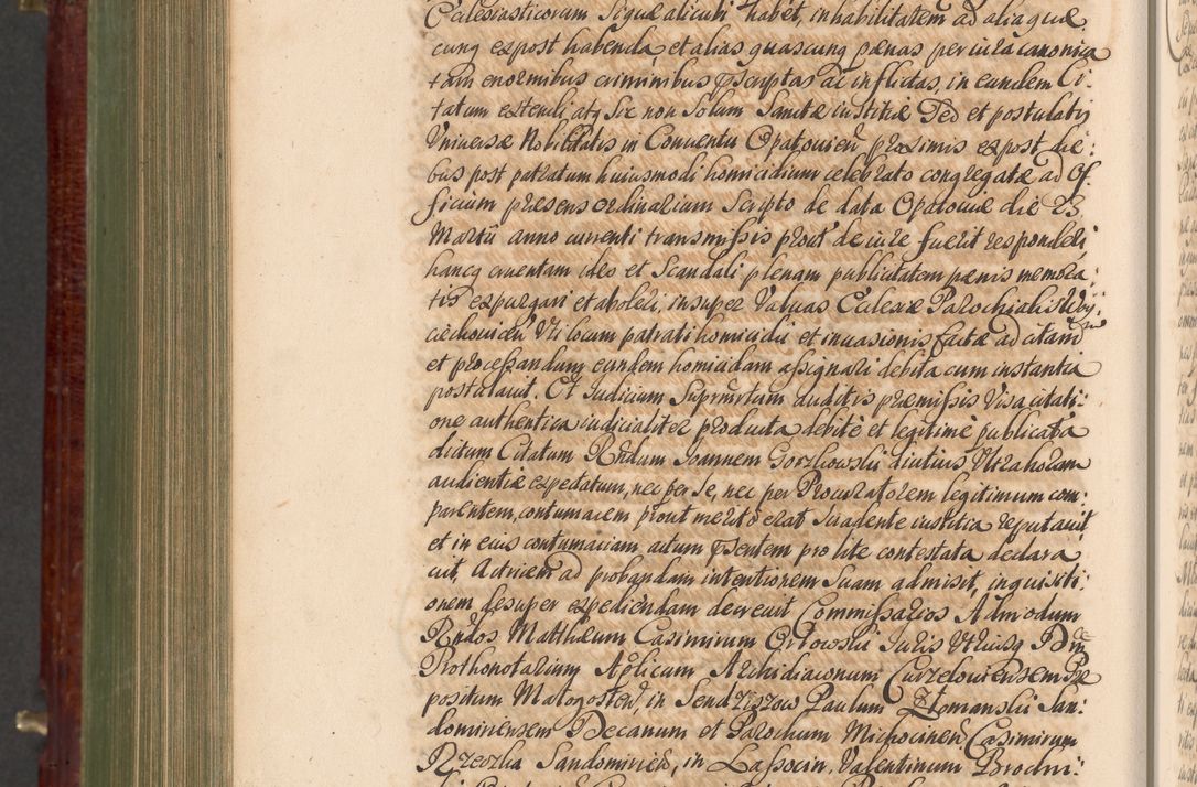 Zdjęcie nr 1111 dla obiektu archiwalnego: Acta actorum episcopalium R. D. Andreae Trzebicki, episcopi Cracoviensis et ducis Severiae a die 29 Maii 1676 ad 1678 inclusive. Volumen VII