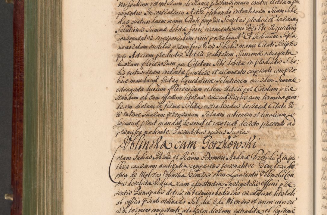Zdjęcie nr 1109 dla obiektu archiwalnego: Acta actorum episcopalium R. D. Andreae Trzebicki, episcopi Cracoviensis et ducis Severiae a die 29 Maii 1676 ad 1678 inclusive. Volumen VII