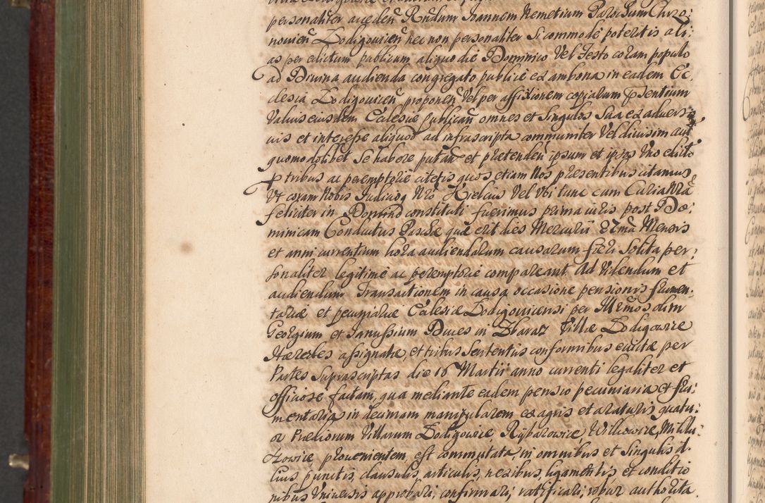 Zdjęcie nr 1099 dla obiektu archiwalnego: Acta actorum episcopalium R. D. Andreae Trzebicki, episcopi Cracoviensis et ducis Severiae a die 29 Maii 1676 ad 1678 inclusive. Volumen VII
