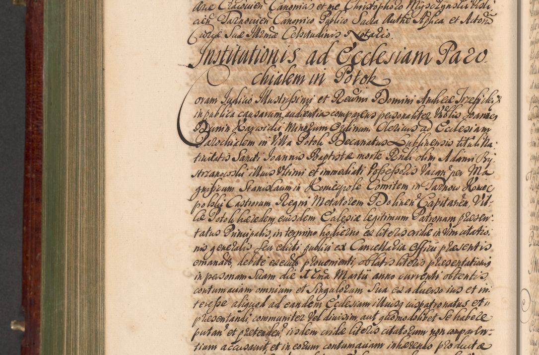 Zdjęcie nr 1091 dla obiektu archiwalnego: Acta actorum episcopalium R. D. Andreae Trzebicki, episcopi Cracoviensis et ducis Severiae a die 29 Maii 1676 ad 1678 inclusive. Volumen VII