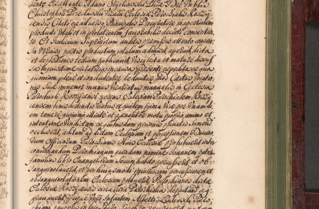 Zdjęcie nr 1088 dla obiektu archiwalnego: Acta actorum episcopalium R. D. Andreae Trzebicki, episcopi Cracoviensis et ducis Severiae a die 29 Maii 1676 ad 1678 inclusive. Volumen VII