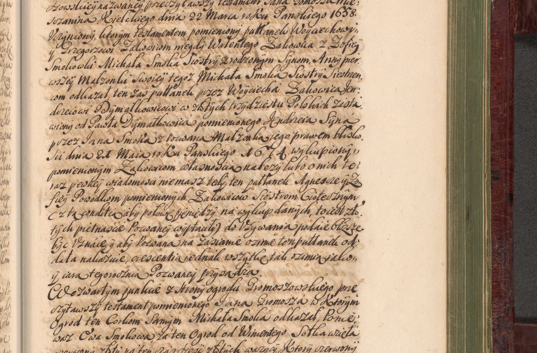 Zdjęcie nr 1084 dla obiektu archiwalnego: Acta actorum episcopalium R. D. Andreae Trzebicki, episcopi Cracoviensis et ducis Severiae a die 29 Maii 1676 ad 1678 inclusive. Volumen VII