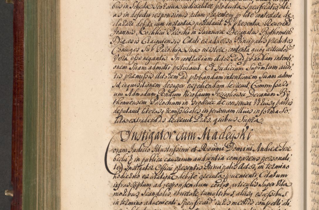 Zdjęcie nr 1079 dla obiektu archiwalnego: Acta actorum episcopalium R. D. Andreae Trzebicki, episcopi Cracoviensis et ducis Severiae a die 29 Maii 1676 ad 1678 inclusive. Volumen VII