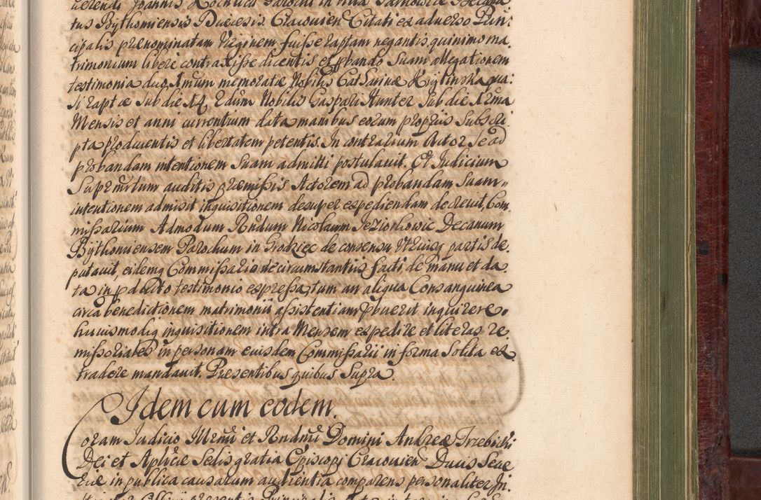 Zdjęcie nr 1078 dla obiektu archiwalnego: Acta actorum episcopalium R. D. Andreae Trzebicki, episcopi Cracoviensis et ducis Severiae a die 29 Maii 1676 ad 1678 inclusive. Volumen VII