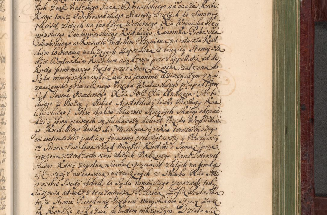 Zdjęcie nr 1072 dla obiektu archiwalnego: Acta actorum episcopalium R. D. Andreae Trzebicki, episcopi Cracoviensis et ducis Severiae a die 29 Maii 1676 ad 1678 inclusive. Volumen VII