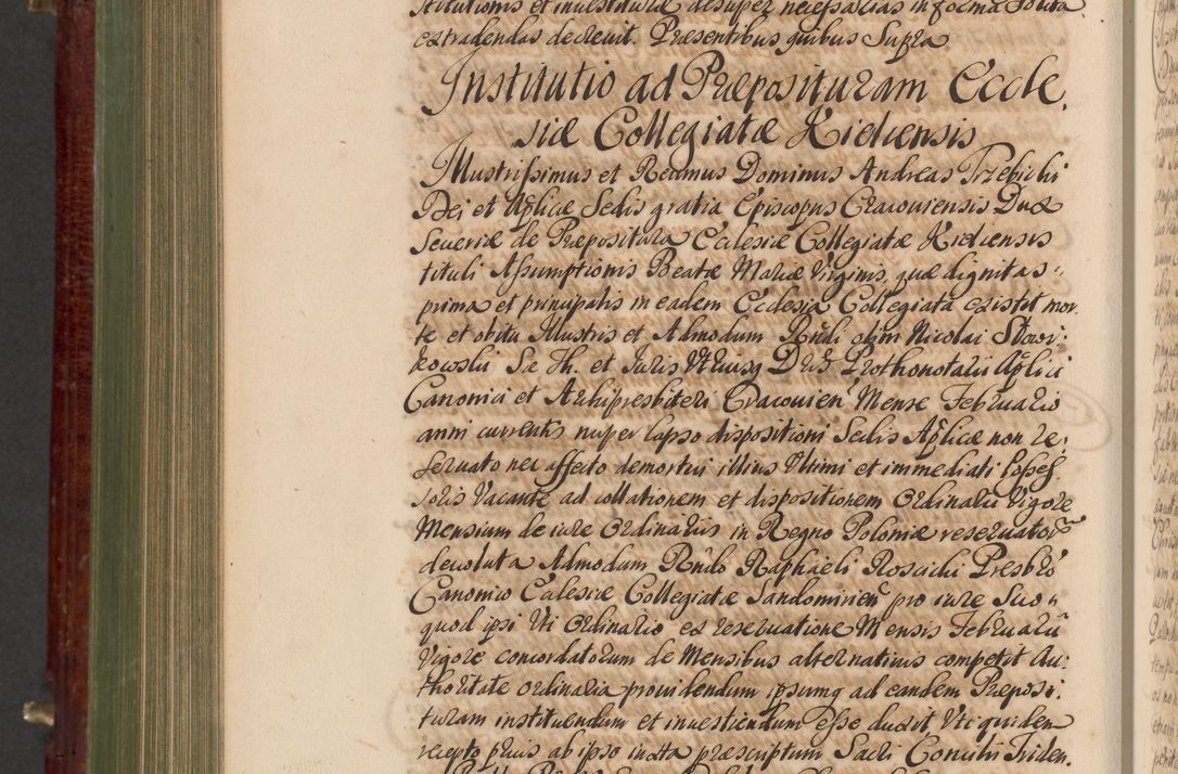 Zdjęcie nr 1067 dla obiektu archiwalnego: Acta actorum episcopalium R. D. Andreae Trzebicki, episcopi Cracoviensis et ducis Severiae a die 29 Maii 1676 ad 1678 inclusive. Volumen VII