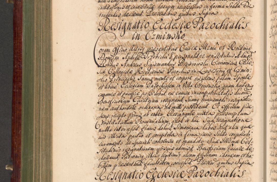 Zdjęcie nr 1059 dla obiektu archiwalnego: Acta actorum episcopalium R. D. Andreae Trzebicki, episcopi Cracoviensis et ducis Severiae a die 29 Maii 1676 ad 1678 inclusive. Volumen VII