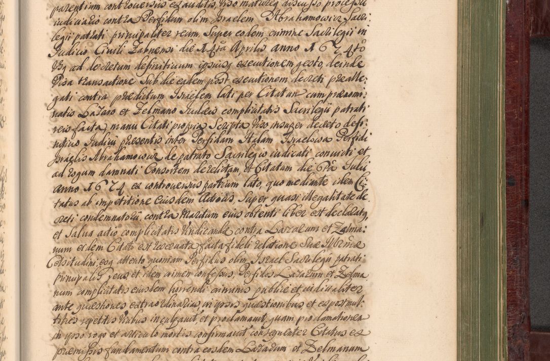 Zdjęcie nr 1052 dla obiektu archiwalnego: Acta actorum episcopalium R. D. Andreae Trzebicki, episcopi Cracoviensis et ducis Severiae a die 29 Maii 1676 ad 1678 inclusive. Volumen VII