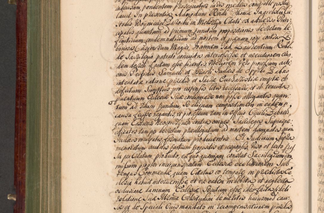 Zdjęcie nr 1045 dla obiektu archiwalnego: Acta actorum episcopalium R. D. Andreae Trzebicki, episcopi Cracoviensis et ducis Severiae a die 29 Maii 1676 ad 1678 inclusive. Volumen VII
