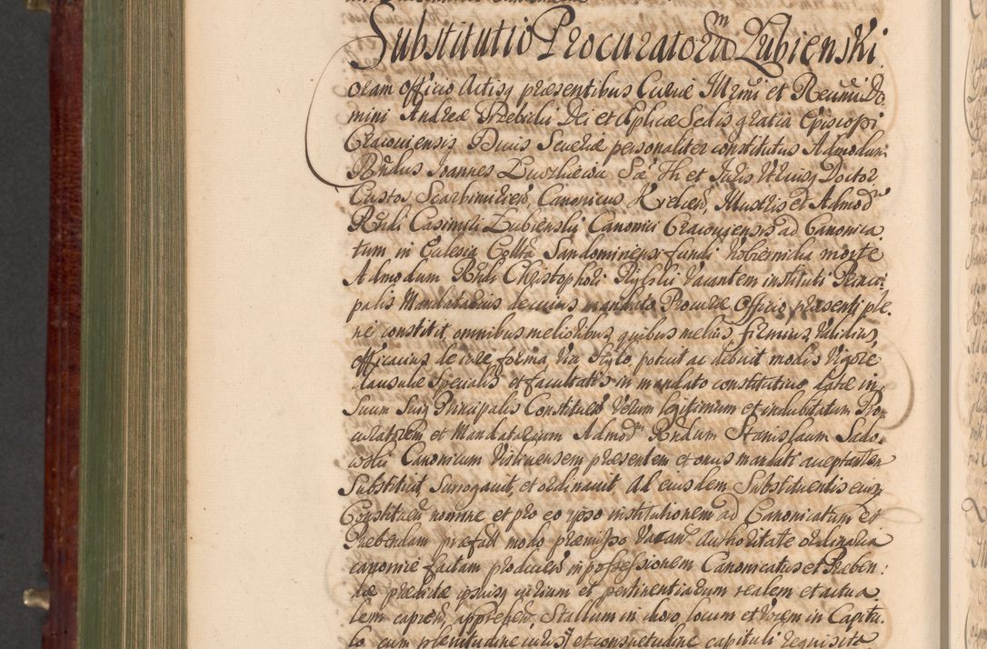 Zdjęcie nr 1043 dla obiektu archiwalnego: Acta actorum episcopalium R. D. Andreae Trzebicki, episcopi Cracoviensis et ducis Severiae a die 29 Maii 1676 ad 1678 inclusive. Volumen VII