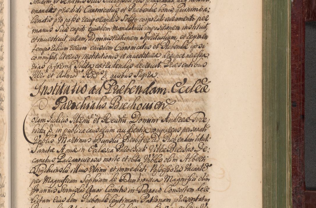 Zdjęcie nr 1036 dla obiektu archiwalnego: Acta actorum episcopalium R. D. Andreae Trzebicki, episcopi Cracoviensis et ducis Severiae a die 29 Maii 1676 ad 1678 inclusive. Volumen VII
