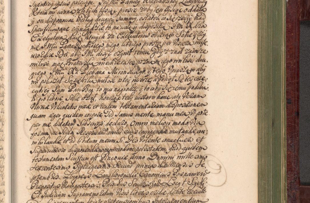 Zdjęcie nr 1034 dla obiektu archiwalnego: Acta actorum episcopalium R. D. Andreae Trzebicki, episcopi Cracoviensis et ducis Severiae a die 29 Maii 1676 ad 1678 inclusive. Volumen VII