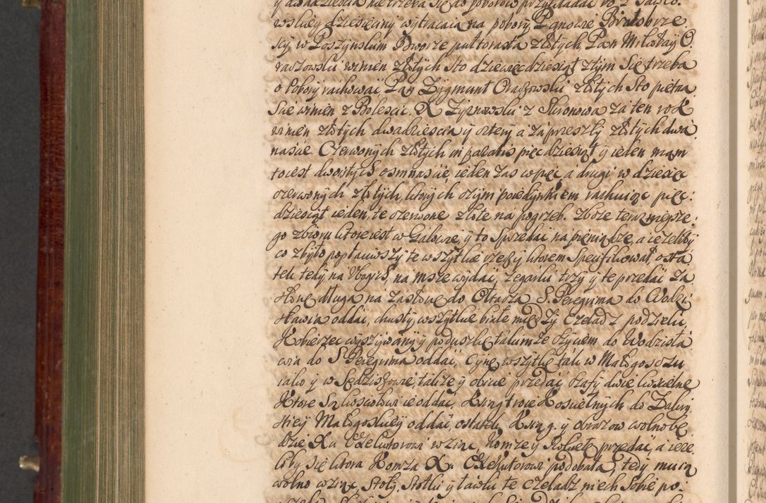 Zdjęcie nr 1033 dla obiektu archiwalnego: Acta actorum episcopalium R. D. Andreae Trzebicki, episcopi Cracoviensis et ducis Severiae a die 29 Maii 1676 ad 1678 inclusive. Volumen VII
