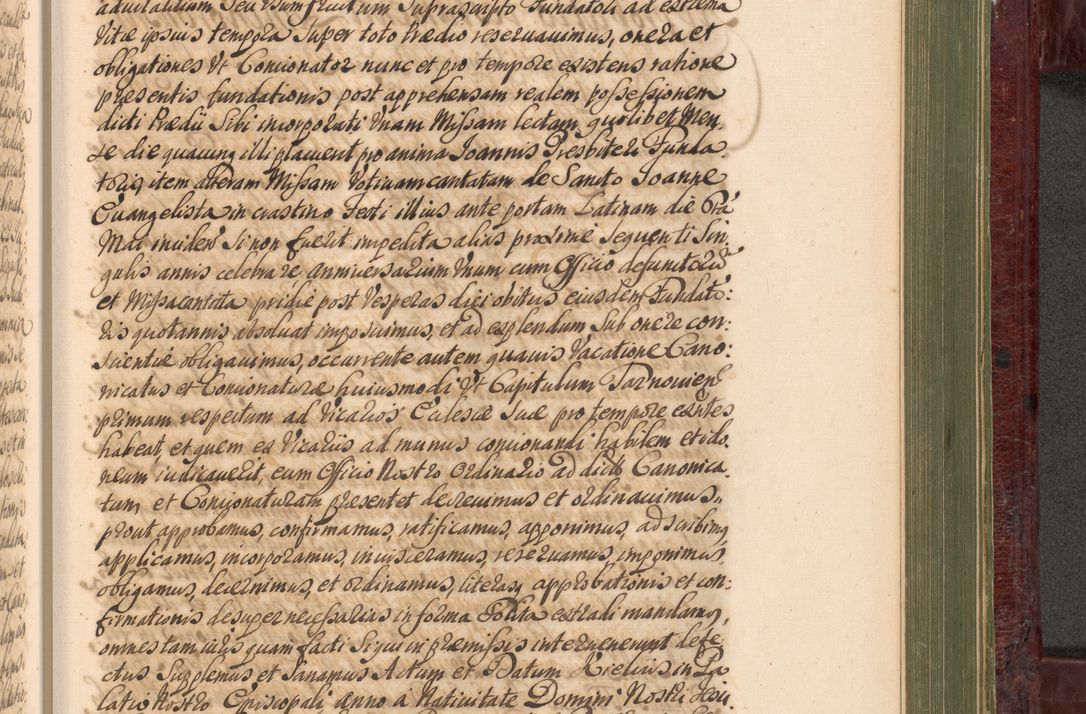 Zdjęcie nr 1028 dla obiektu archiwalnego: Acta actorum episcopalium R. D. Andreae Trzebicki, episcopi Cracoviensis et ducis Severiae a die 29 Maii 1676 ad 1678 inclusive. Volumen VII