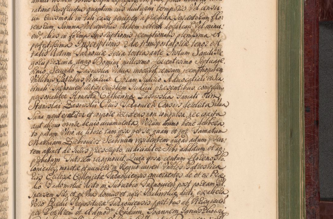 Zdjęcie nr 1024 dla obiektu archiwalnego: Acta actorum episcopalium R. D. Andreae Trzebicki, episcopi Cracoviensis et ducis Severiae a die 29 Maii 1676 ad 1678 inclusive. Volumen VII