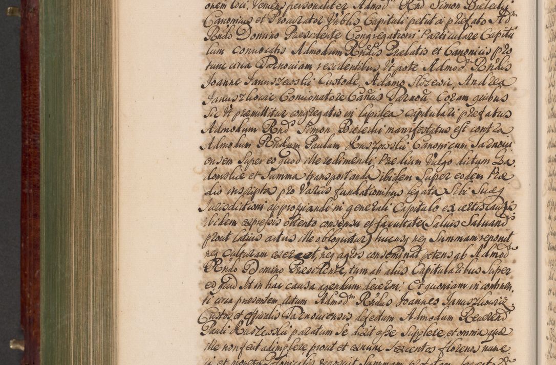 Zdjęcie nr 1017 dla obiektu archiwalnego: Acta actorum episcopalium R. D. Andreae Trzebicki, episcopi Cracoviensis et ducis Severiae a die 29 Maii 1676 ad 1678 inclusive. Volumen VII