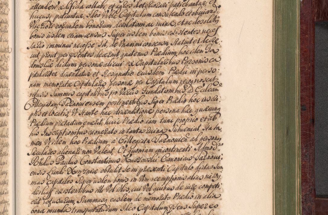 Zdjęcie nr 1016 dla obiektu archiwalnego: Acta actorum episcopalium R. D. Andreae Trzebicki, episcopi Cracoviensis et ducis Severiae a die 29 Maii 1676 ad 1678 inclusive. Volumen VII