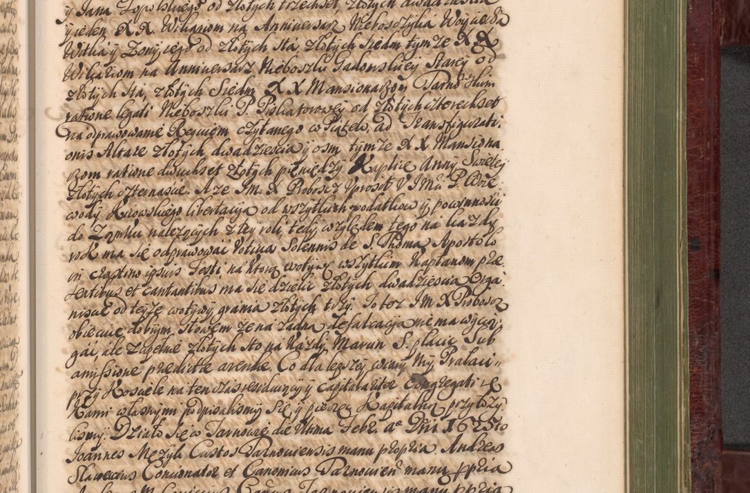 Zdjęcie nr 1012 dla obiektu archiwalnego: Acta actorum episcopalium R. D. Andreae Trzebicki, episcopi Cracoviensis et ducis Severiae a die 29 Maii 1676 ad 1678 inclusive. Volumen VII