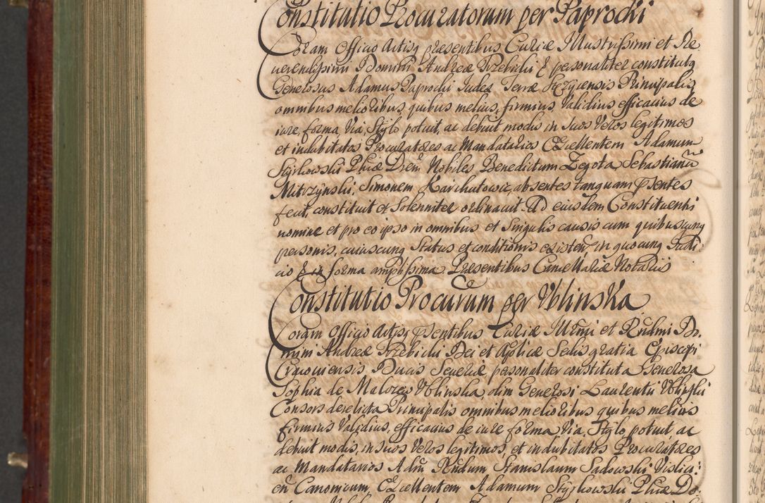 Zdjęcie nr 1127 dla obiektu archiwalnego: Acta actorum episcopalium R. D. Andreae Trzebicki, episcopi Cracoviensis et ducis Severiae a die 29 Maii 1676 ad 1678 inclusive. Volumen VII
