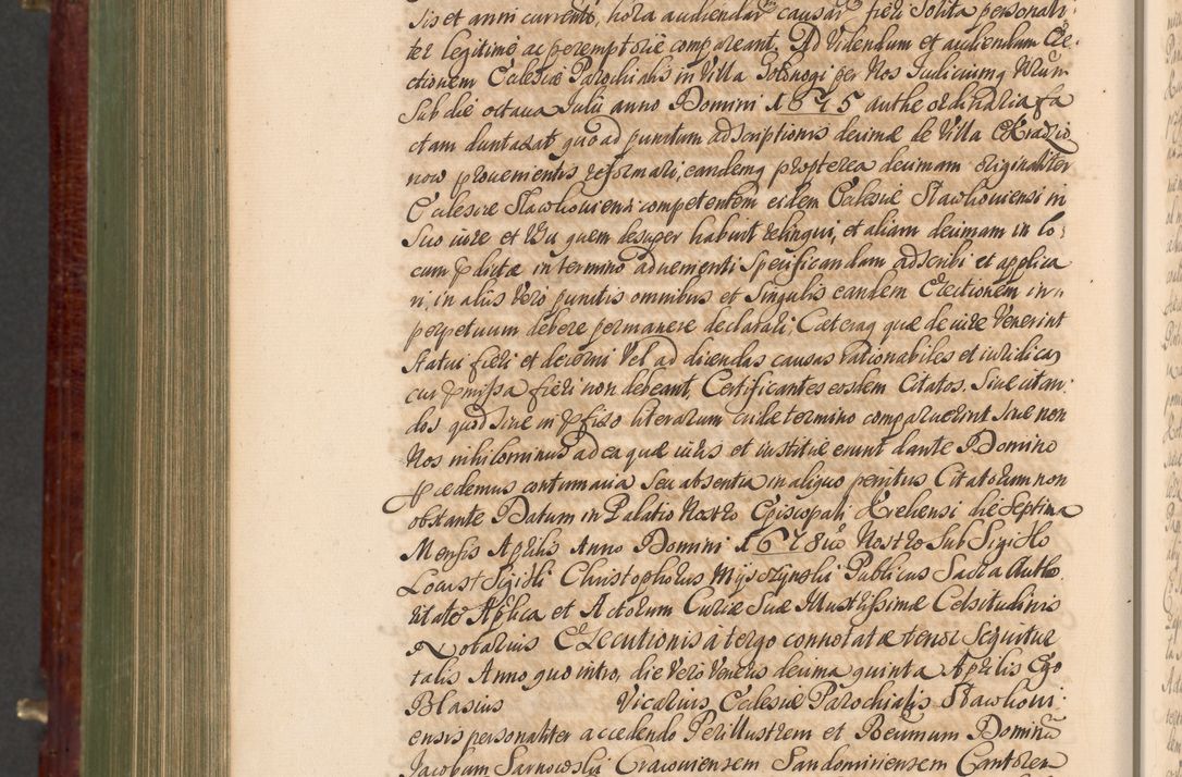 Zdjęcie nr 1119 dla obiektu archiwalnego: Acta actorum episcopalium R. D. Andreae Trzebicki, episcopi Cracoviensis et ducis Severiae a die 29 Maii 1676 ad 1678 inclusive. Volumen VII