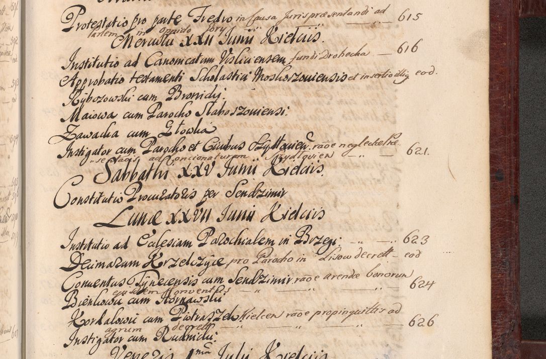 Zdjęcie nr 1510 dla obiektu archiwalnego: Acta actorum episcopalium R. D. Andreae Trzebicki, episcopi Cracoviensis et ducis Severiae a die 29 Maii 1676 ad 1678 inclusive. Volumen VII
