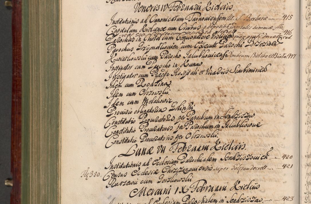 Zdjęcie nr 1501 dla obiektu archiwalnego: Acta actorum episcopalium R. D. Andreae Trzebicki, episcopi Cracoviensis et ducis Severiae a die 29 Maii 1676 ad 1678 inclusive. Volumen VII
