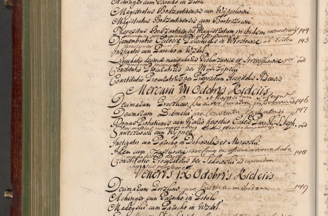 Zdjęcie nr 1481 dla obiektu archiwalnego: Acta actorum episcopalium R. D. Andreae Trzebicki, episcopi Cracoviensis et ducis Severiae a die 29 Maii 1676 ad 1678 inclusive. Volumen VII