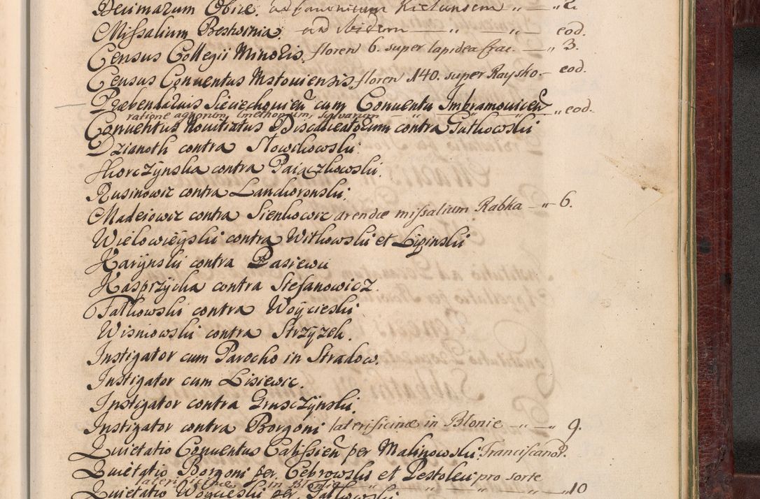Zdjęcie nr 1468 dla obiektu archiwalnego: Acta actorum episcopalium R. D. Andreae Trzebicki, episcopi Cracoviensis et ducis Severiae a die 29 Maii 1676 ad 1678 inclusive. Volumen VII