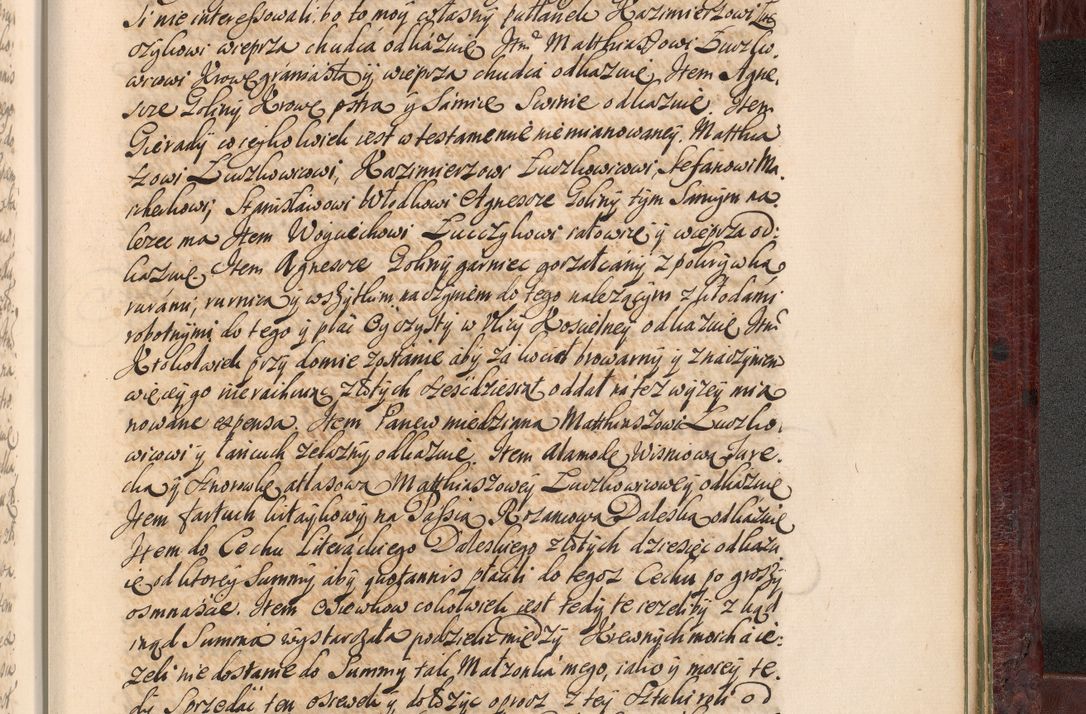Zdjęcie nr 1462 dla obiektu archiwalnego: Acta actorum episcopalium R. D. Andreae Trzebicki, episcopi Cracoviensis et ducis Severiae a die 29 Maii 1676 ad 1678 inclusive. Volumen VII