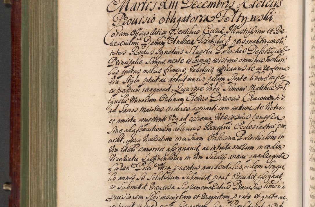 Zdjęcie nr 1453 dla obiektu archiwalnego: Acta actorum episcopalium R. D. Andreae Trzebicki, episcopi Cracoviensis et ducis Severiae a die 29 Maii 1676 ad 1678 inclusive. Volumen VII