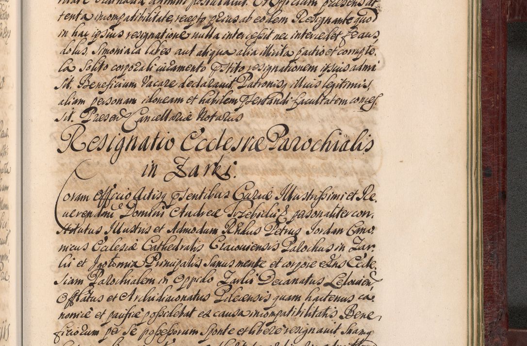 Zdjęcie nr 1452 dla obiektu archiwalnego: Acta actorum episcopalium R. D. Andreae Trzebicki, episcopi Cracoviensis et ducis Severiae a die 29 Maii 1676 ad 1678 inclusive. Volumen VII