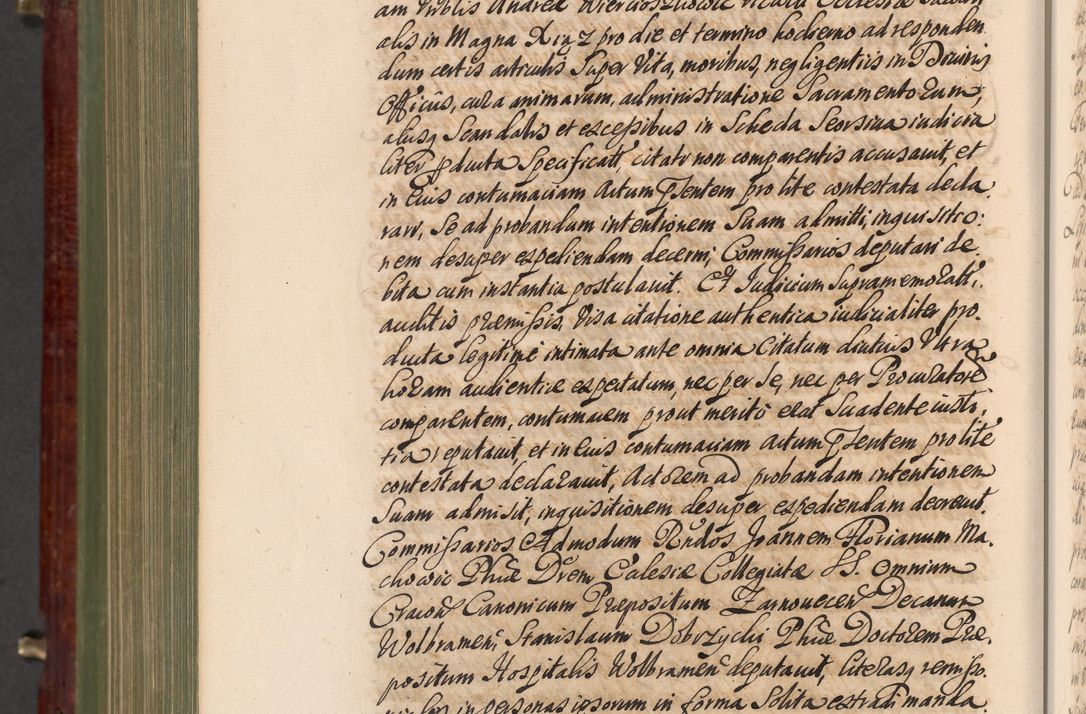 Zdjęcie nr 1449 dla obiektu archiwalnego: Acta actorum episcopalium R. D. Andreae Trzebicki, episcopi Cracoviensis et ducis Severiae a die 29 Maii 1676 ad 1678 inclusive. Volumen VII