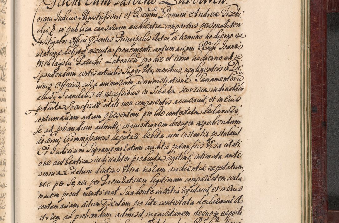 Zdjęcie nr 1448 dla obiektu archiwalnego: Acta actorum episcopalium R. D. Andreae Trzebicki, episcopi Cracoviensis et ducis Severiae a die 29 Maii 1676 ad 1678 inclusive. Volumen VII