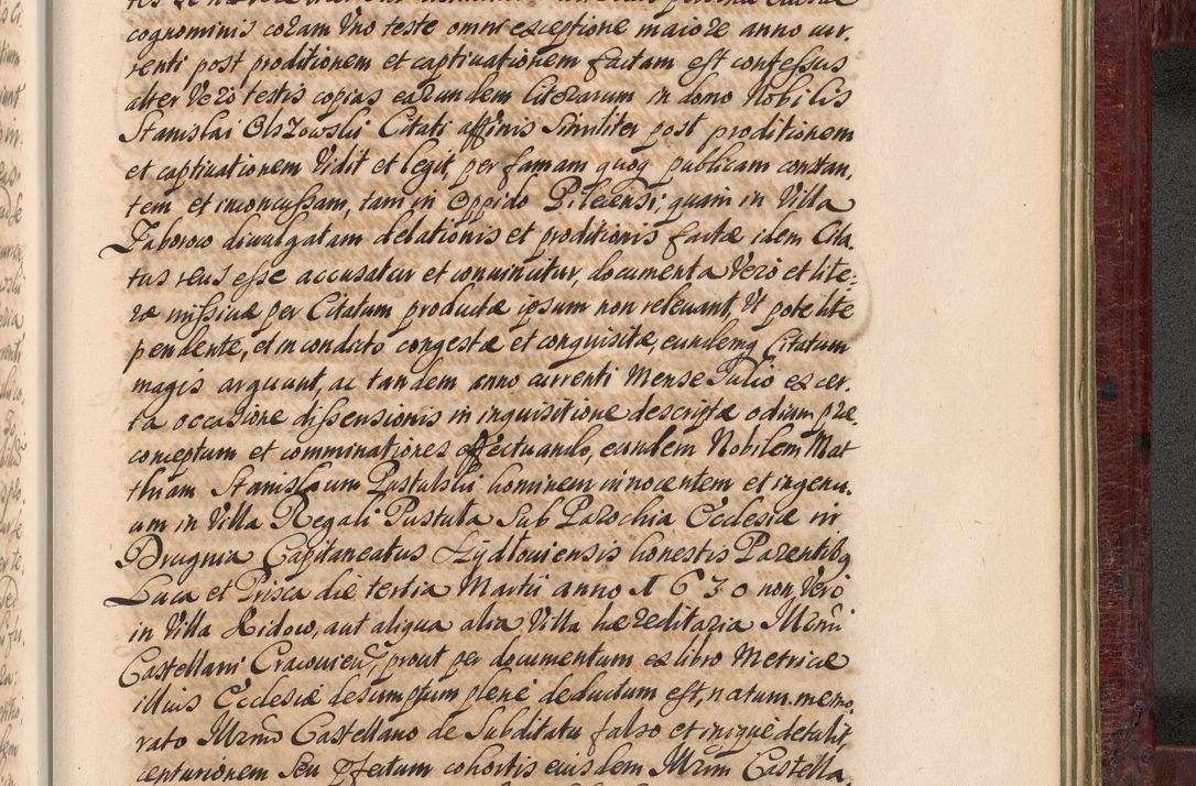 Zdjęcie nr 1446 dla obiektu archiwalnego: Acta actorum episcopalium R. D. Andreae Trzebicki, episcopi Cracoviensis et ducis Severiae a die 29 Maii 1676 ad 1678 inclusive. Volumen VII