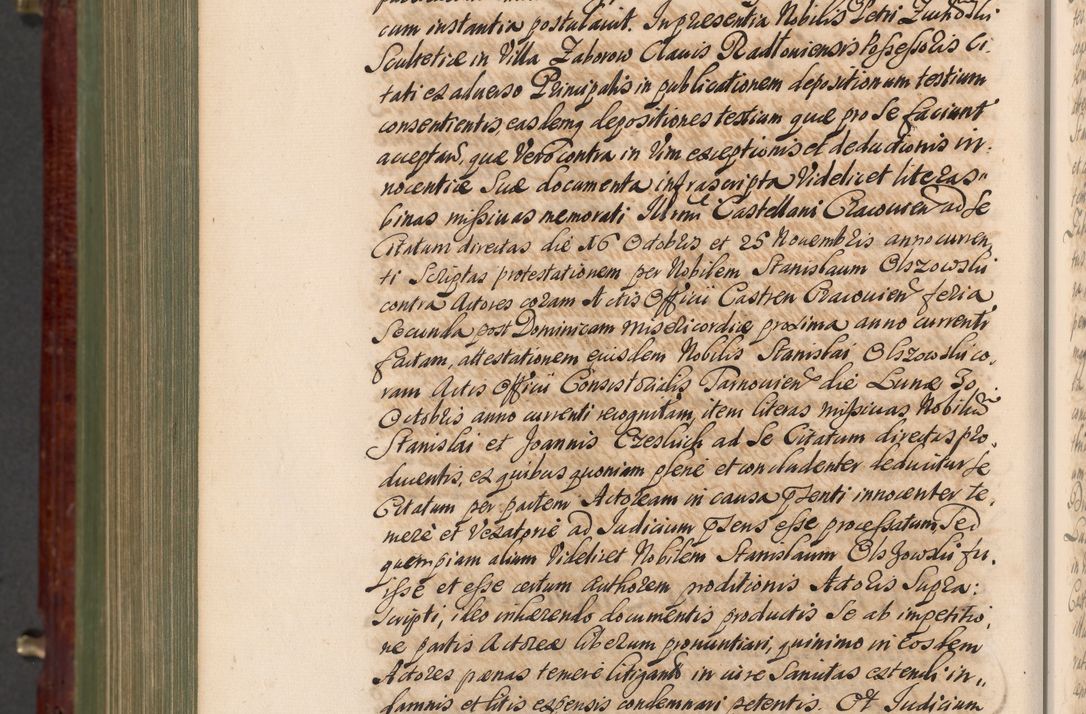 Zdjęcie nr 1445 dla obiektu archiwalnego: Acta actorum episcopalium R. D. Andreae Trzebicki, episcopi Cracoviensis et ducis Severiae a die 29 Maii 1676 ad 1678 inclusive. Volumen VII