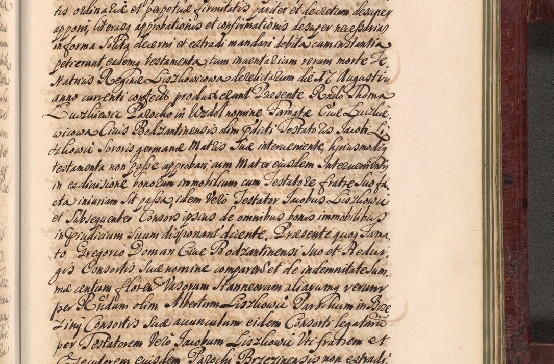 Zdjęcie nr 1422 dla obiektu archiwalnego: Acta actorum episcopalium R. D. Andreae Trzebicki, episcopi Cracoviensis et ducis Severiae a die 29 Maii 1676 ad 1678 inclusive. Volumen VII