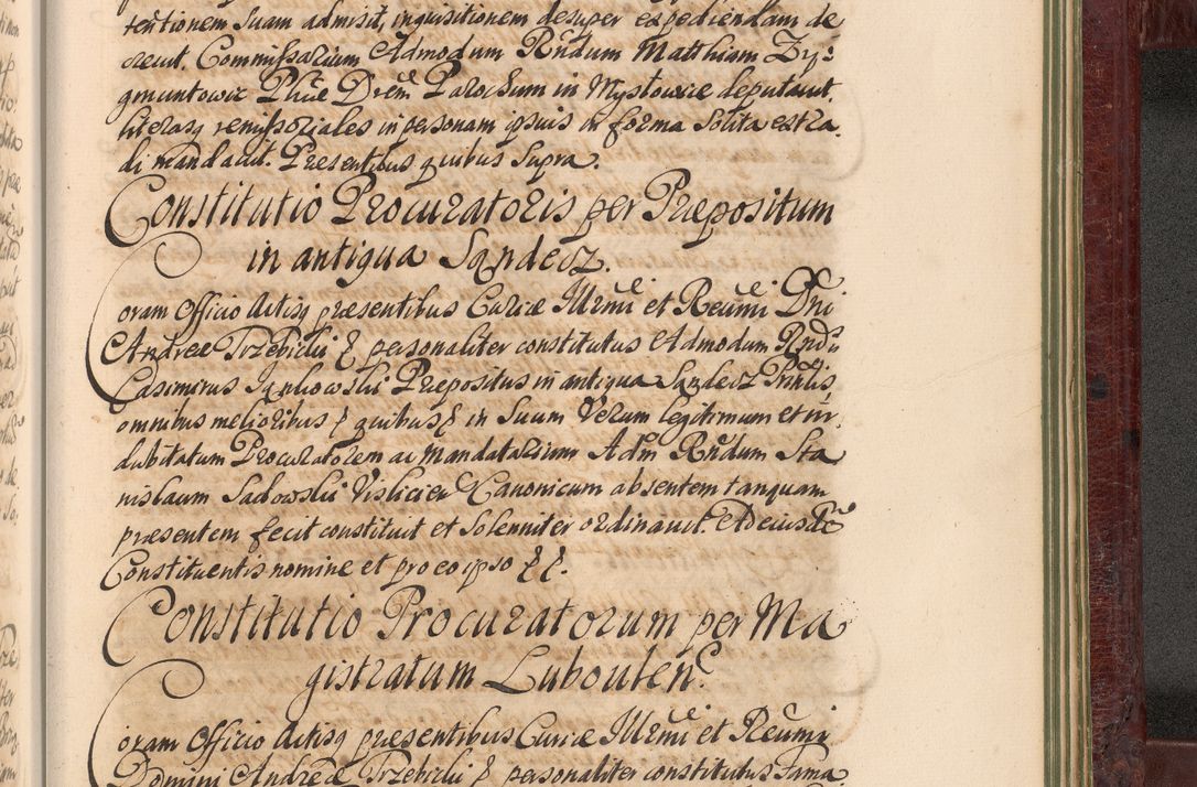 Zdjęcie nr 1420 dla obiektu archiwalnego: Acta actorum episcopalium R. D. Andreae Trzebicki, episcopi Cracoviensis et ducis Severiae a die 29 Maii 1676 ad 1678 inclusive. Volumen VII