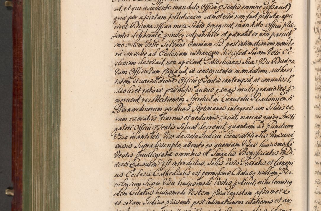 Zdjęcie nr 1417 dla obiektu archiwalnego: Acta actorum episcopalium R. D. Andreae Trzebicki, episcopi Cracoviensis et ducis Severiae a die 29 Maii 1676 ad 1678 inclusive. Volumen VII