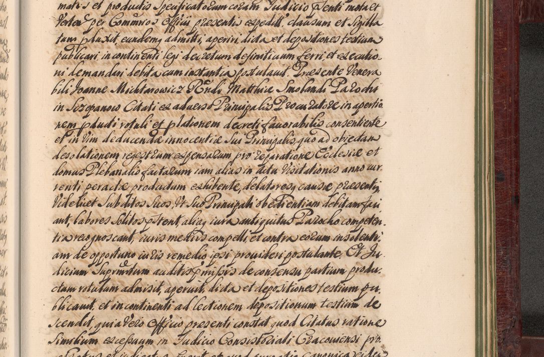 Zdjęcie nr 1414 dla obiektu archiwalnego: Acta actorum episcopalium R. D. Andreae Trzebicki, episcopi Cracoviensis et ducis Severiae a die 29 Maii 1676 ad 1678 inclusive. Volumen VII