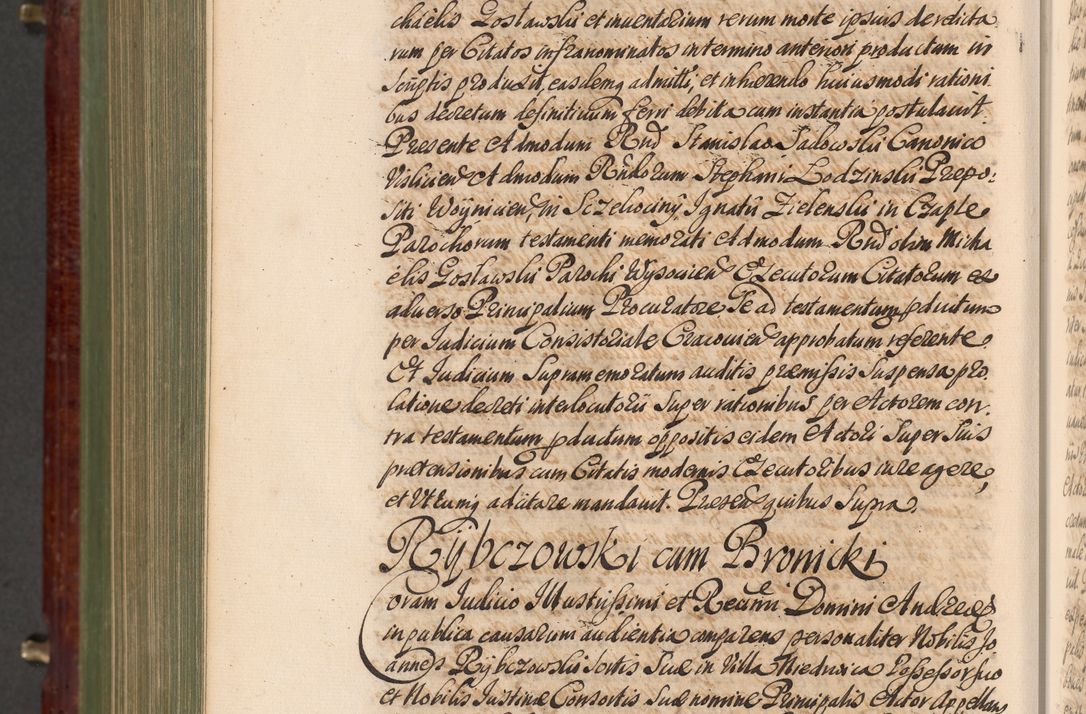 Zdjęcie nr 1411 dla obiektu archiwalnego: Acta actorum episcopalium R. D. Andreae Trzebicki, episcopi Cracoviensis et ducis Severiae a die 29 Maii 1676 ad 1678 inclusive. Volumen VII