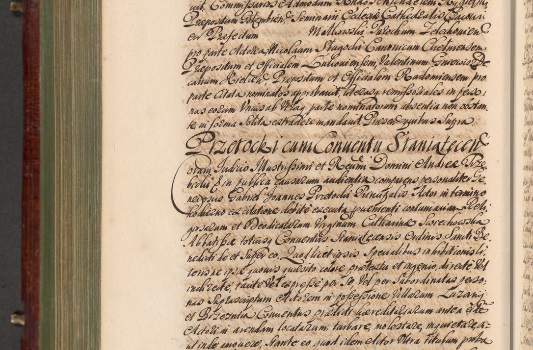 Zdjęcie nr 1409 dla obiektu archiwalnego: Acta actorum episcopalium R. D. Andreae Trzebicki, episcopi Cracoviensis et ducis Severiae a die 29 Maii 1676 ad 1678 inclusive. Volumen VII