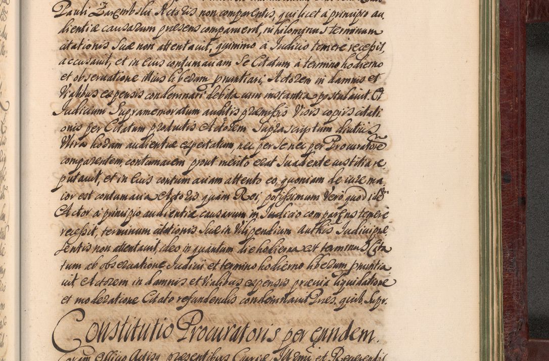 Zdjęcie nr 1402 dla obiektu archiwalnego: Acta actorum episcopalium R. D. Andreae Trzebicki, episcopi Cracoviensis et ducis Severiae a die 29 Maii 1676 ad 1678 inclusive. Volumen VII